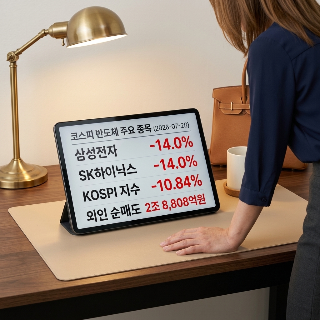 삼전닉스가 하루에 14% 빠진 날