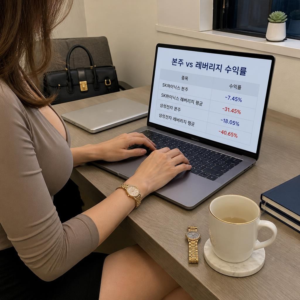 etf 레버리지 뜻, 하루 움직인 만큼의 2배라는 말입니다