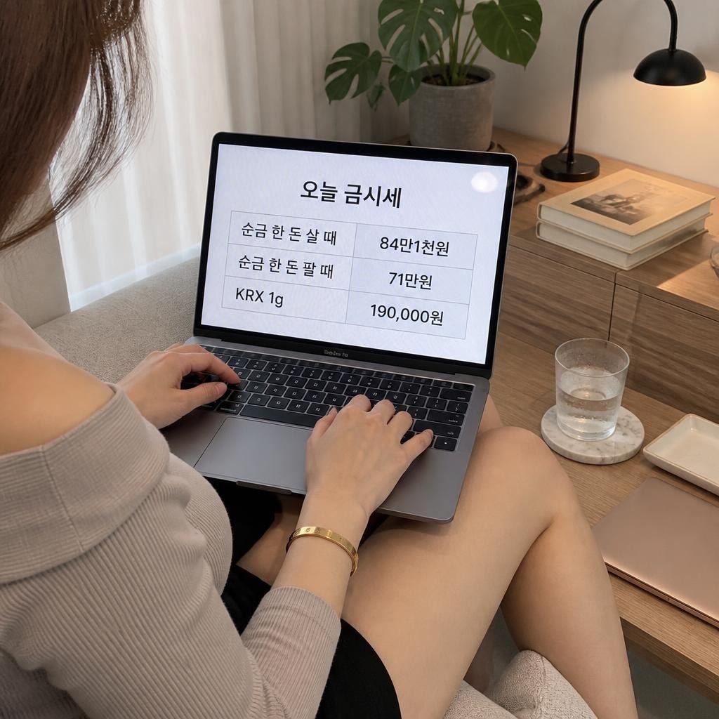 오늘 금시세 한돈, 살 때·팔 때 정확히 얼마인지부터