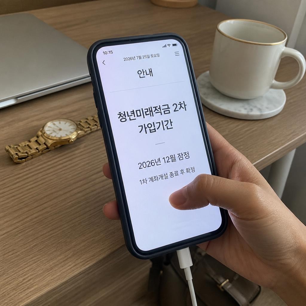 청년미래적금 신청기간 2차는 언제 열릴까
