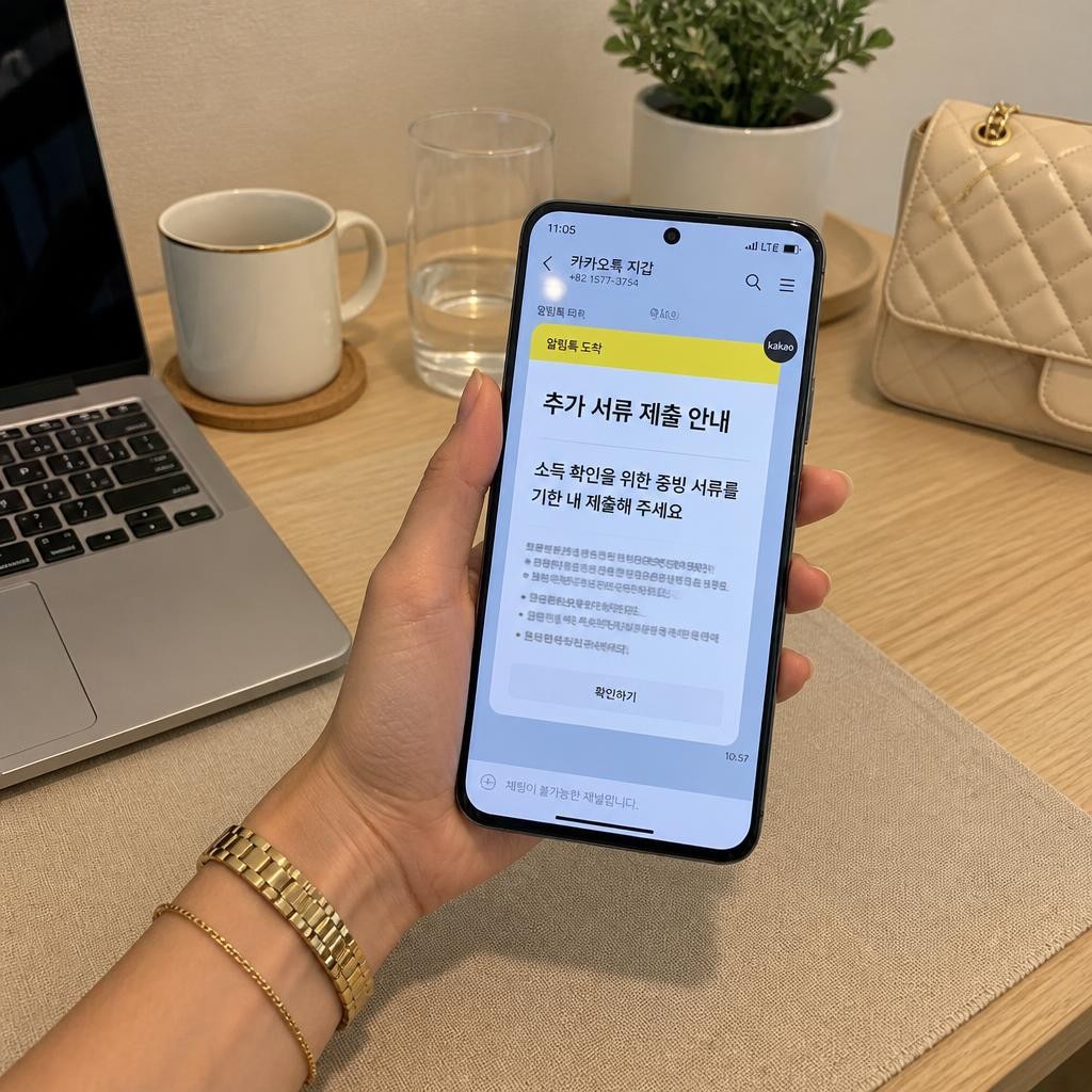 결과는 문자로 옵니다 — 자격이 안 맞으면 서류를 더 달라는 연락이 올 수도
