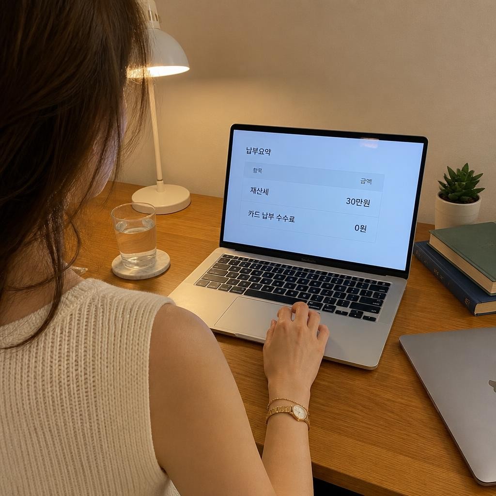 그래도 카드로 내는 건 손해가 아니에요, 지방세는 수수료 0원