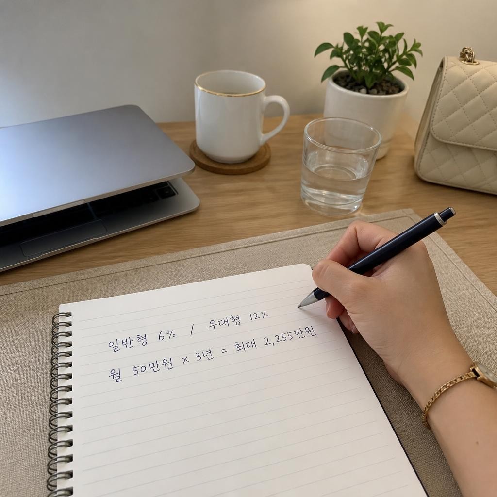 일반형·우대형은 내가 고르는 게 아니라 심사로 자동 결정됩니다