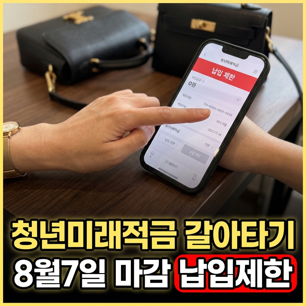 청년미래적금 갈아타기 기간, 27일부터가 진짜입니다