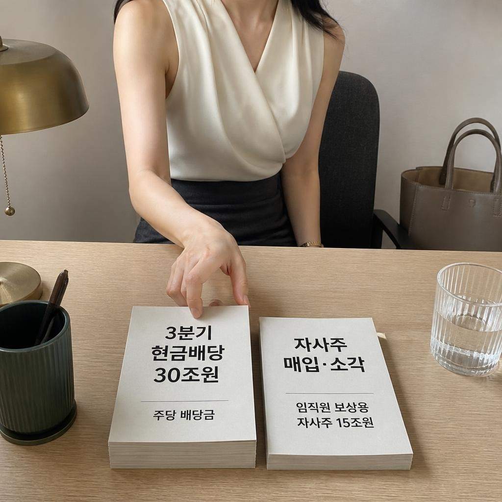 90조~110조 가운데 배당으로 정해진 건 30조뿐