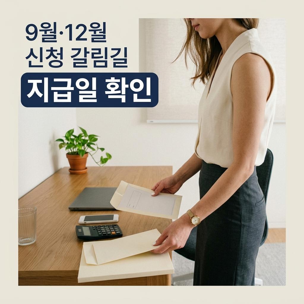 남은 날짜만 추린 2026 근로장려금 신청기간과 지급일