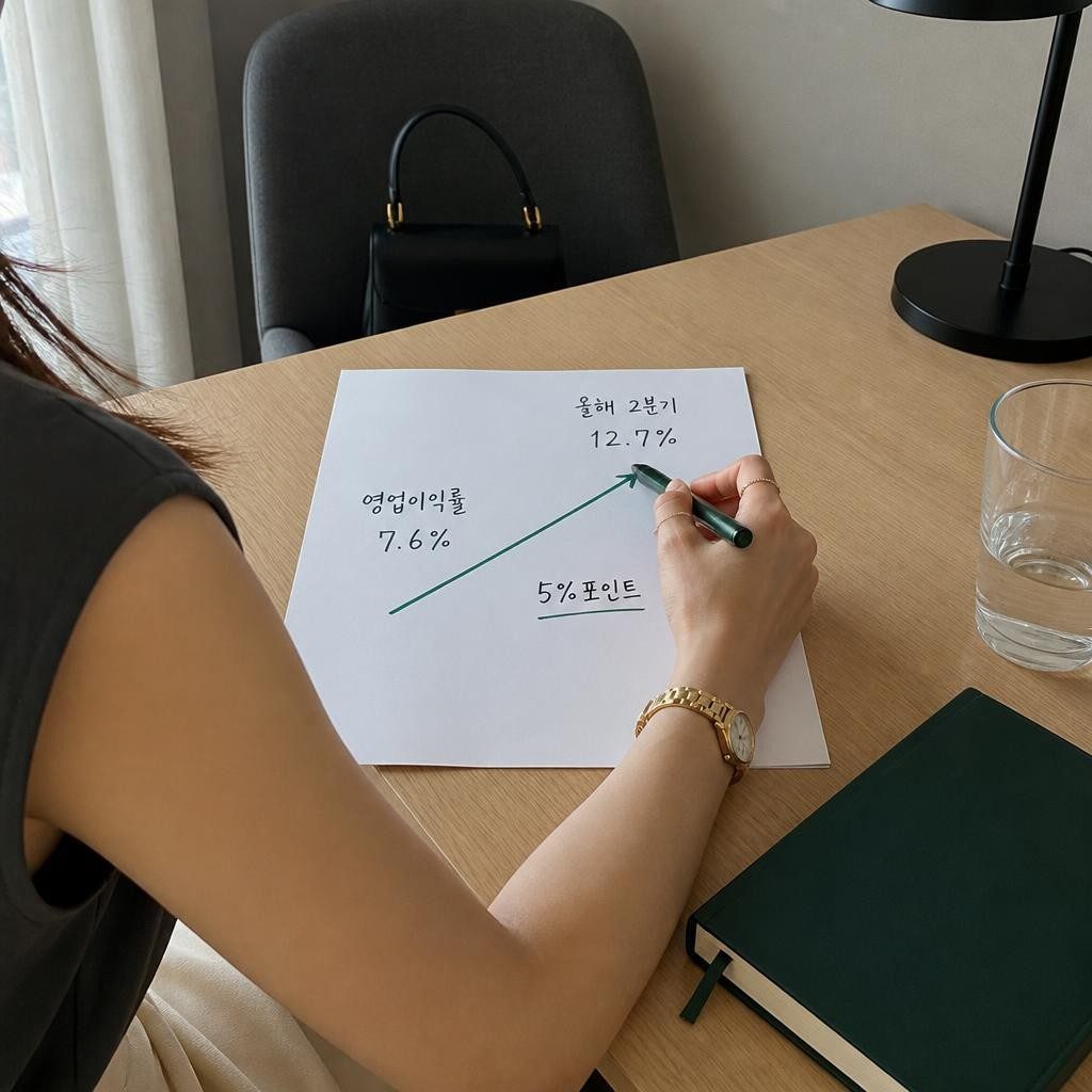 매출 24% 늘 때 영업이익 107%