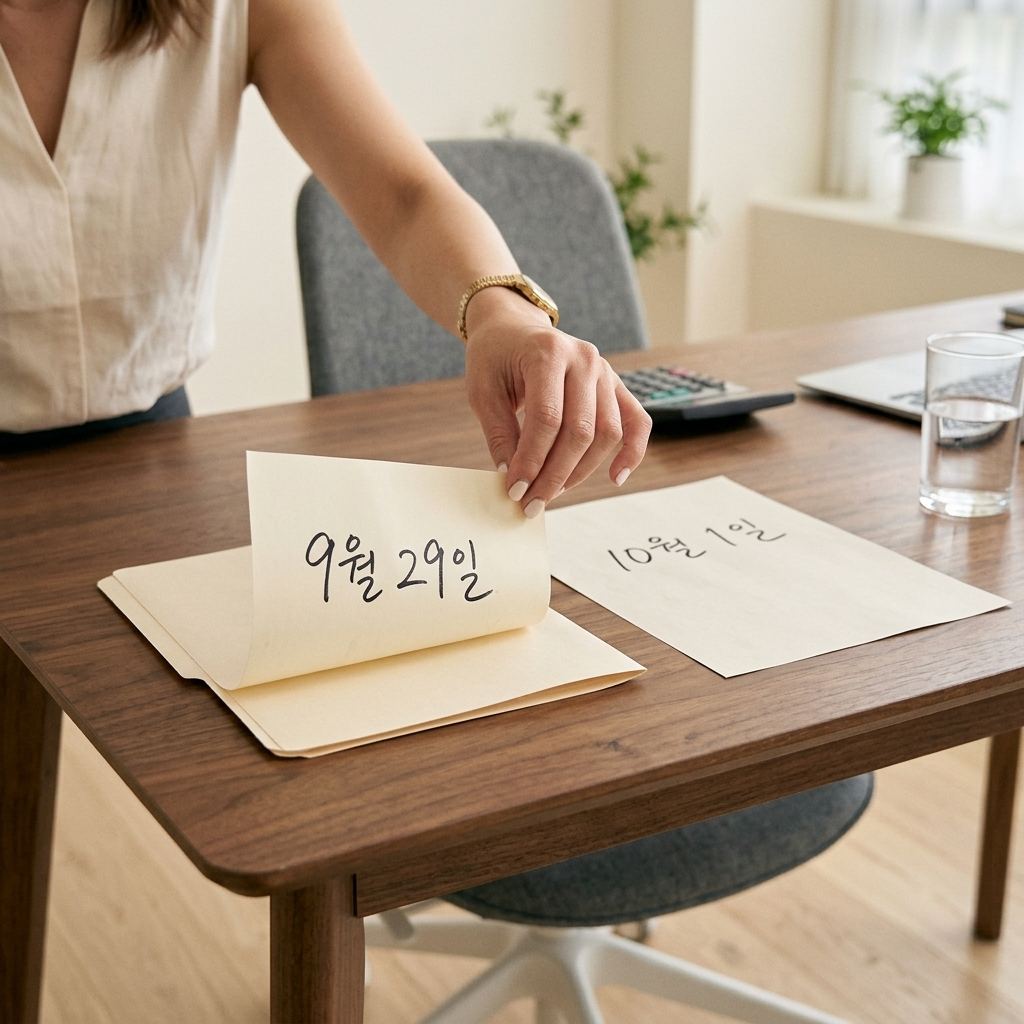 9월 29일에 팔아도 배당금 지급