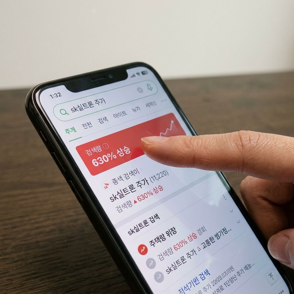 sk실트론 주가는 어디서 보나