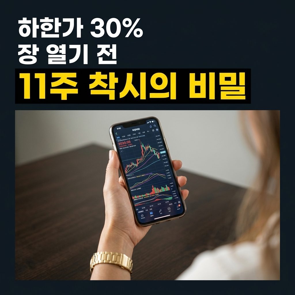 하한가 뜻과 상한가 기준, 장 열기 전 주식 화면은 다르게 읽는다
