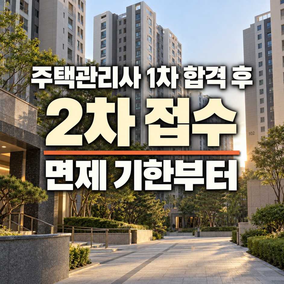 주택관리사 1차 합격후 2차 썸네일