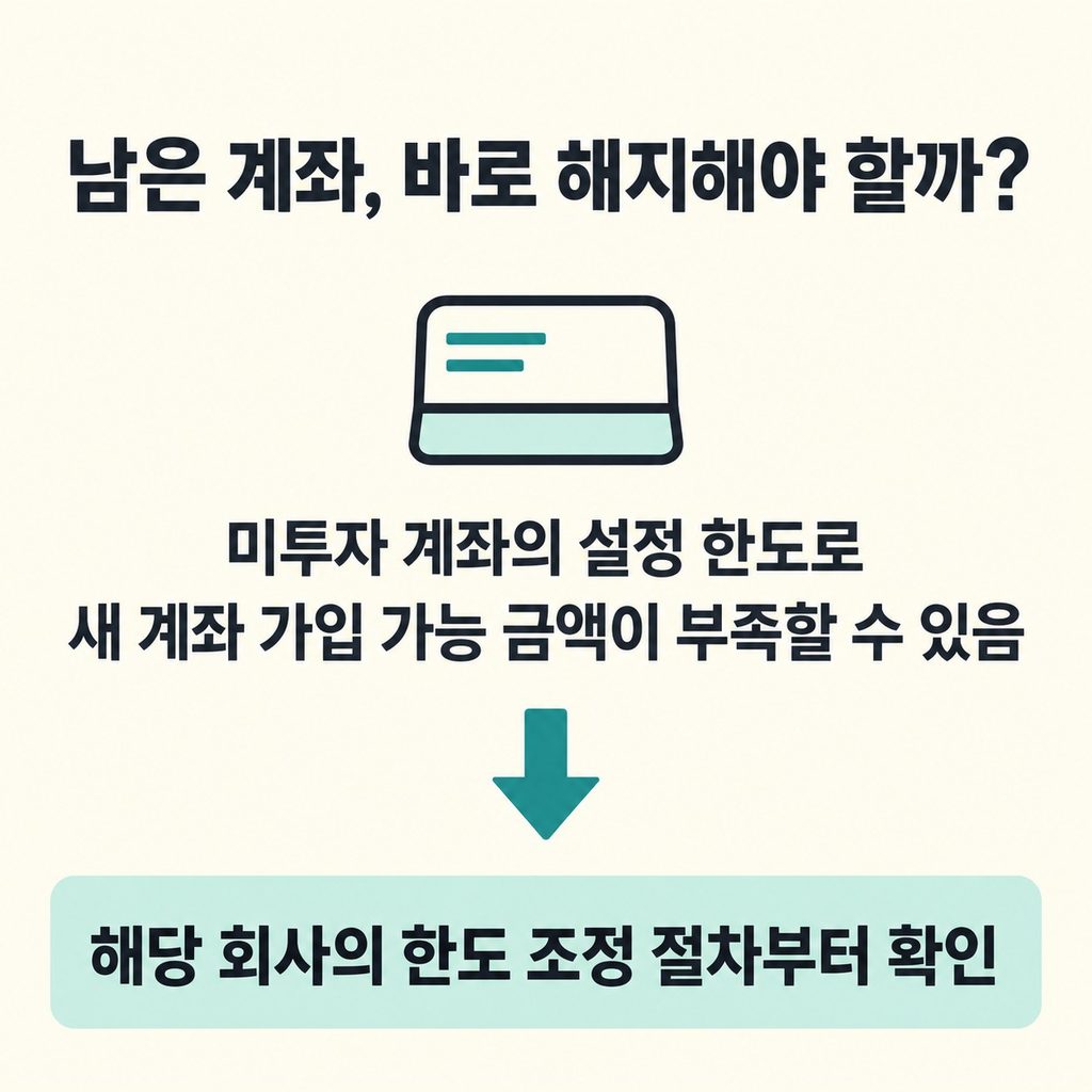 1차 때 계좌만 만들었다면 개설일을 확인하자