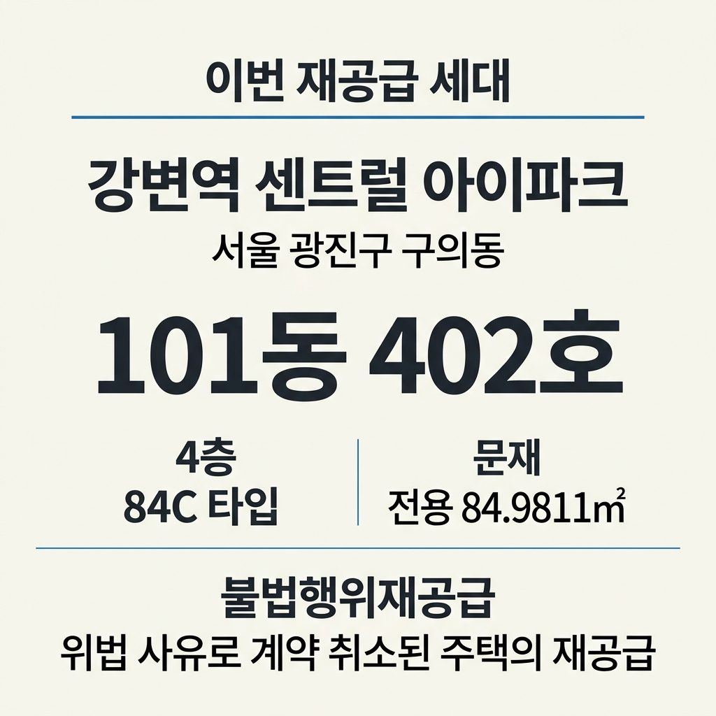 다시 나온 집은 101동 402호