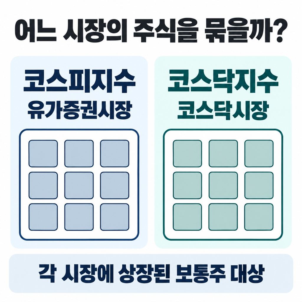 코스피와 코스닥, 어느 시장을 보느냐가 다르다