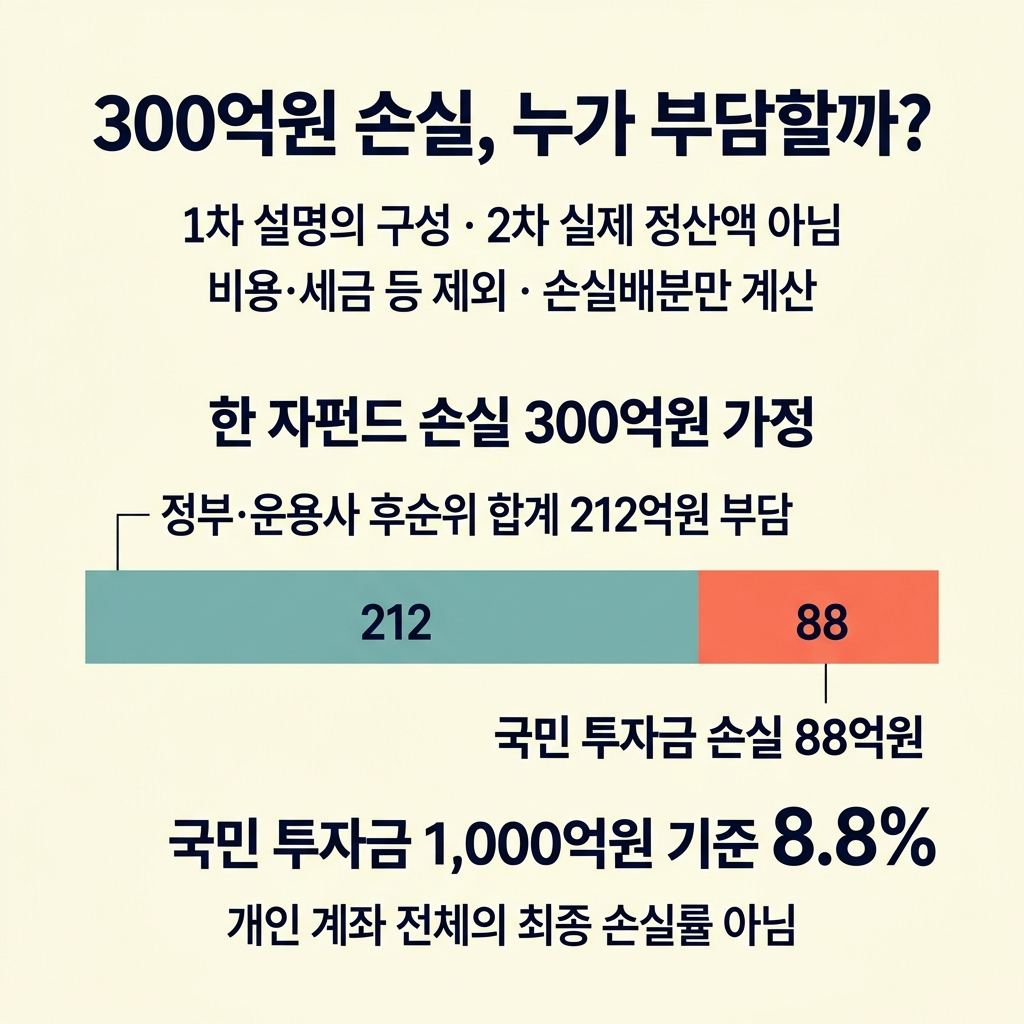 손실률에서 20을 빼면 내 손실률이 나올까