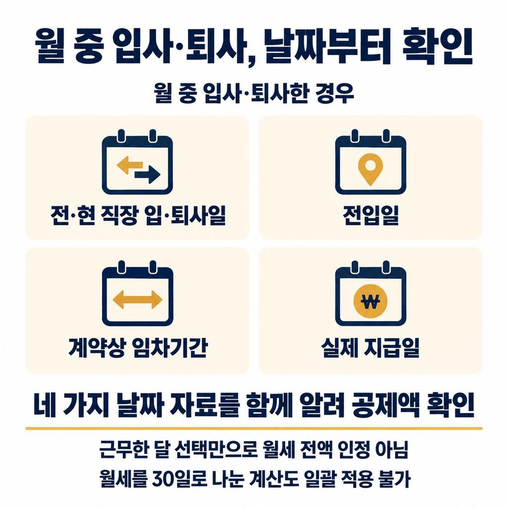 퇴사 전 월세와 퇴사 후 월세