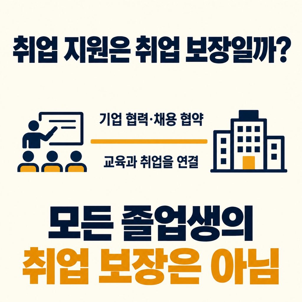 기업과 교육을 연결하고 취업을 지원한다