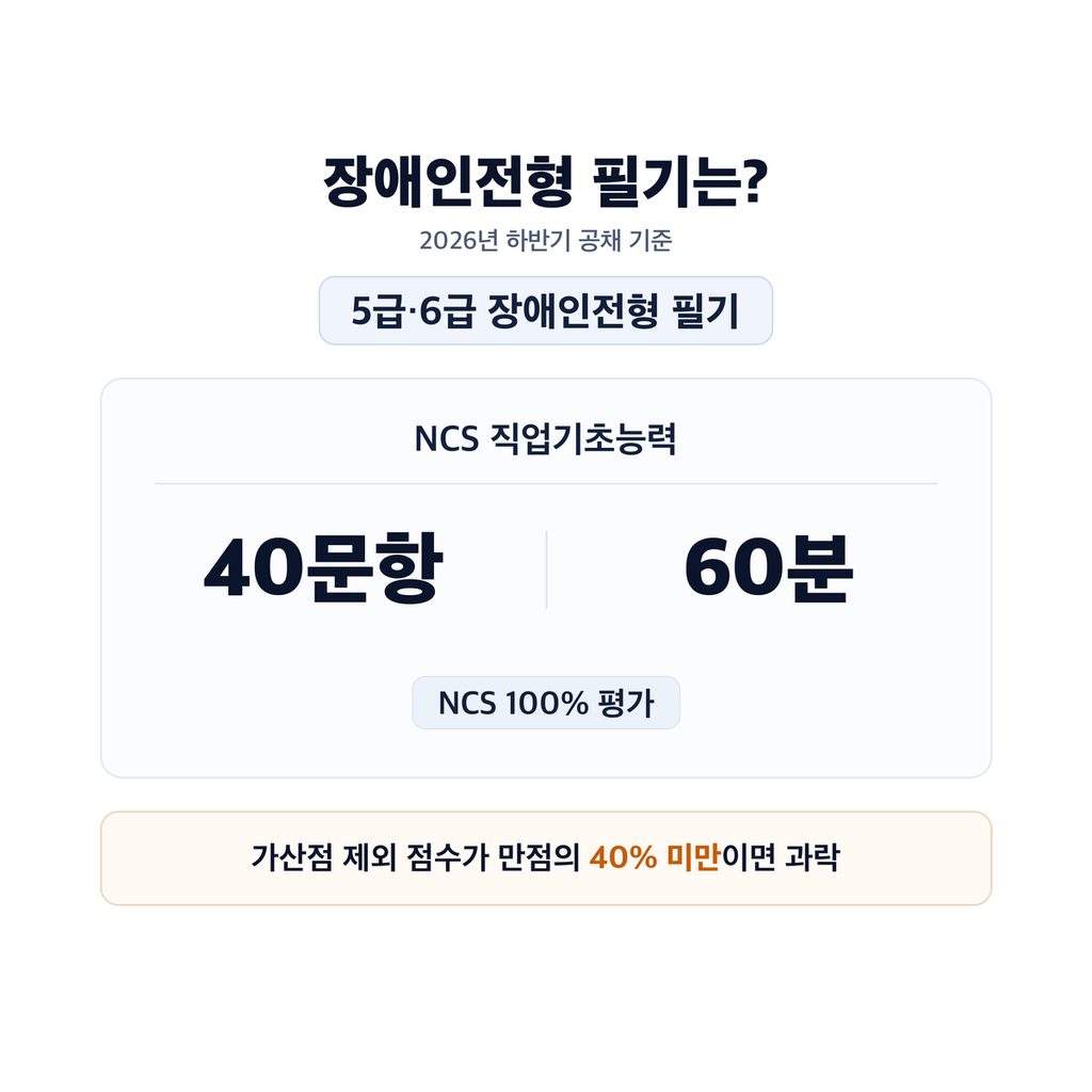장애인전형과 인턴 우대는 따로 읽는다