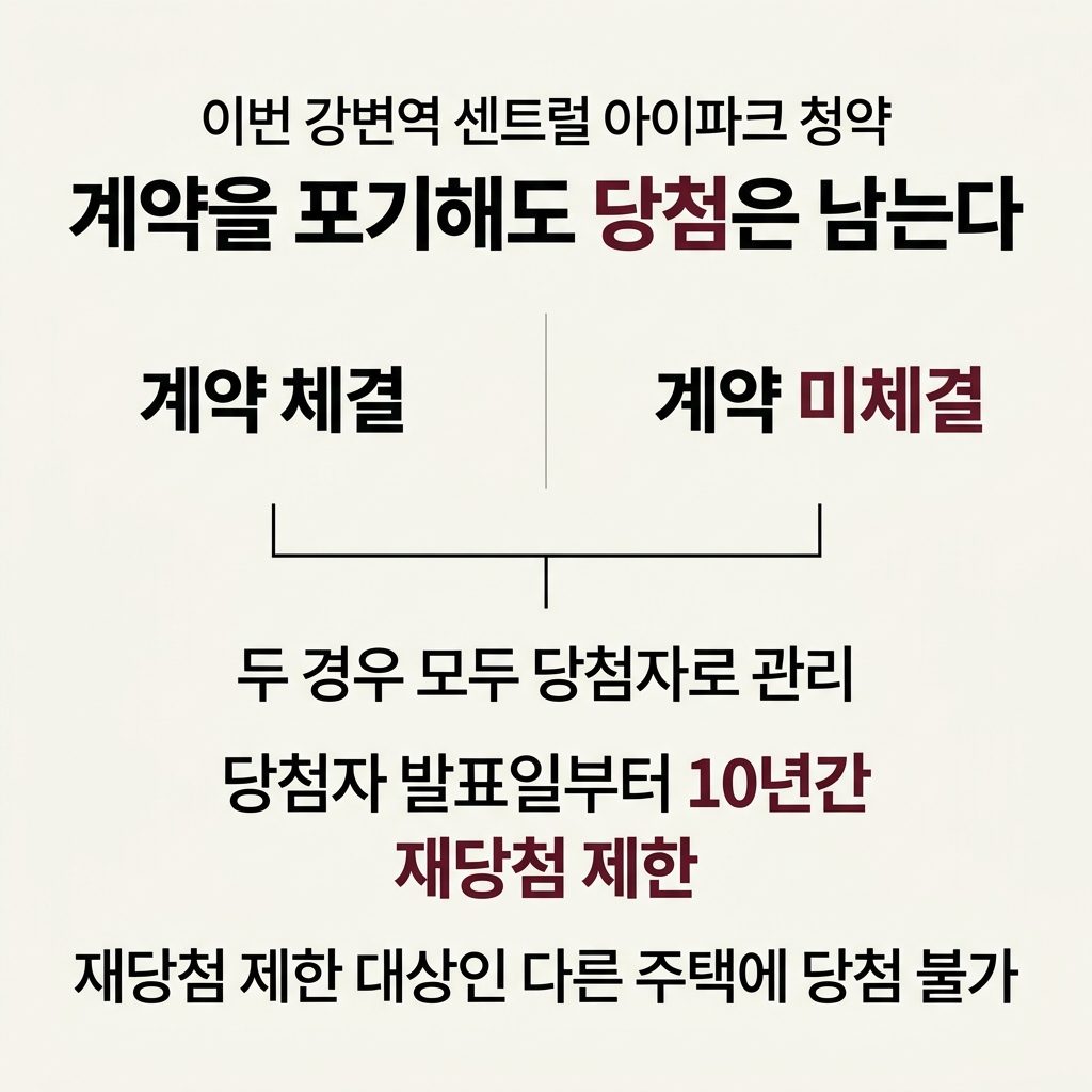 계약을 포기해도 당첨은 남는다