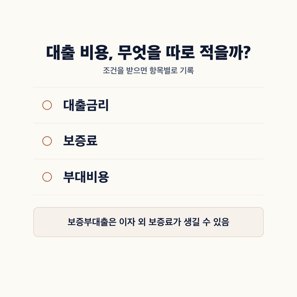 상담 뒤에는 금액과 상환일정을 정리하자