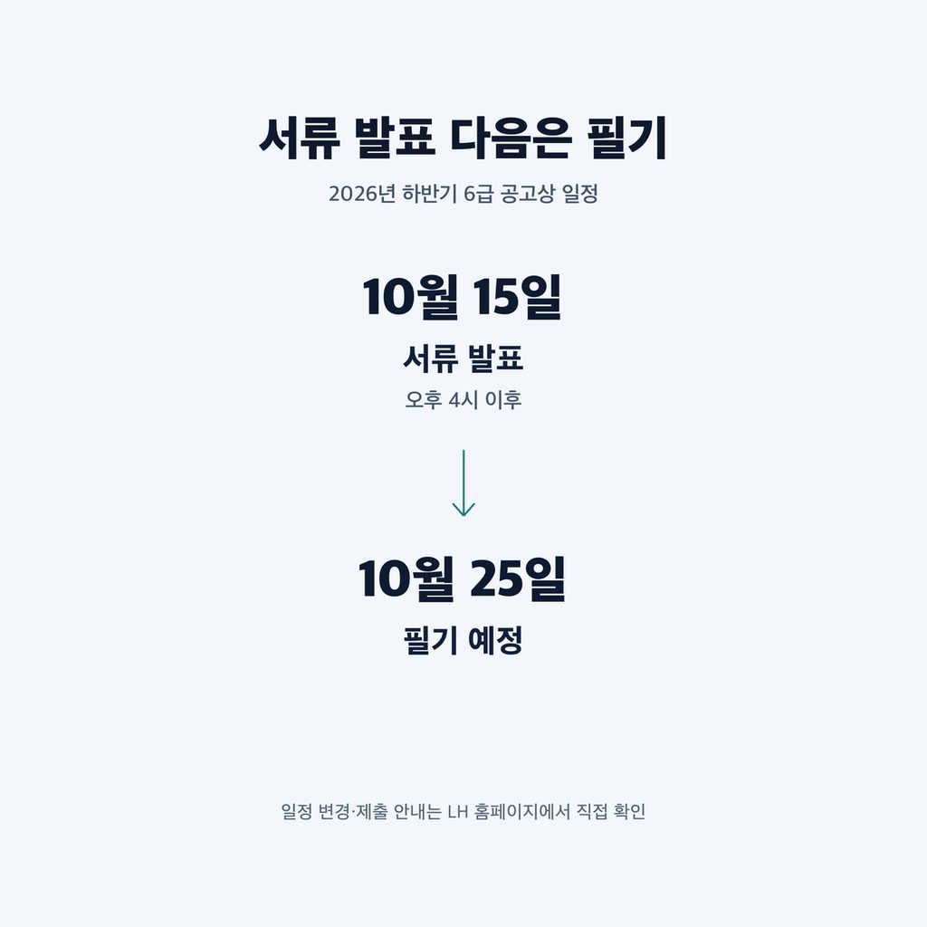 접수했다면 지금은 필기와 증빙을 챙길 때