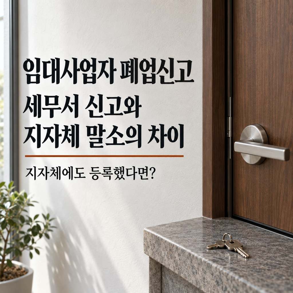 임대사업자 폐업신고 썸네일