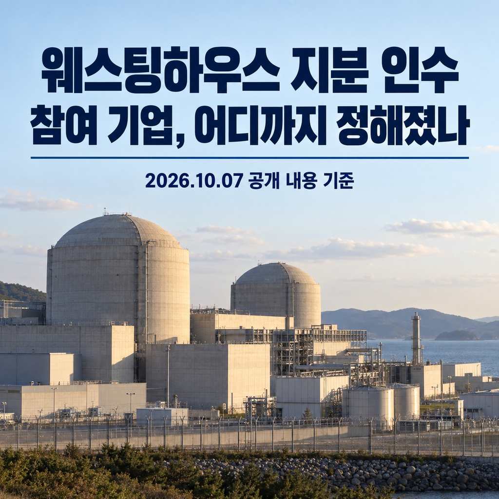 웨스팅하우스 지분 인수 기업 썸네일