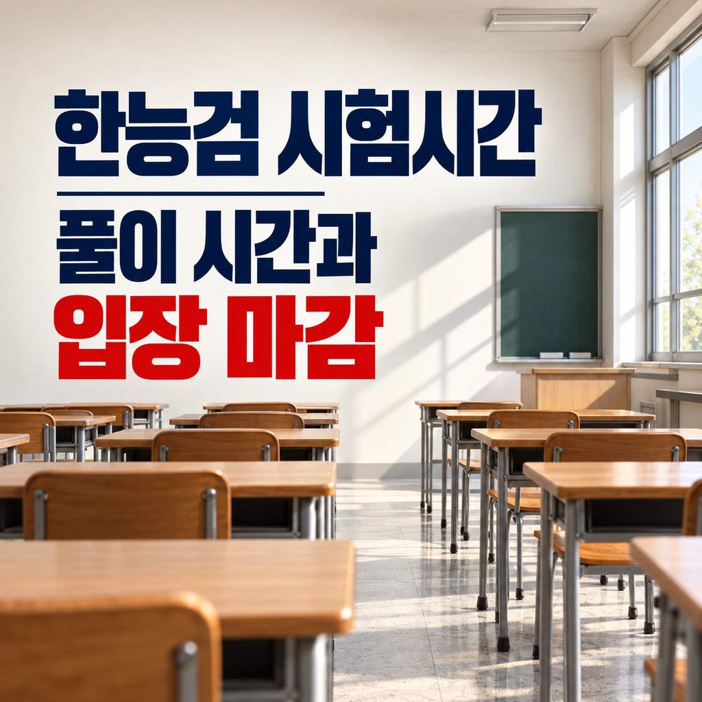 한능검 시험시간 몇분 썸네일