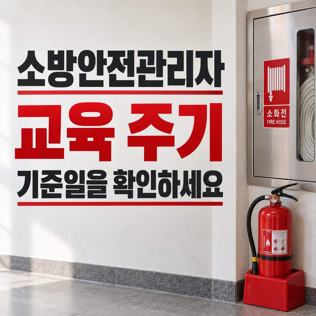 소방안전관리자 교육 주기 썸네일