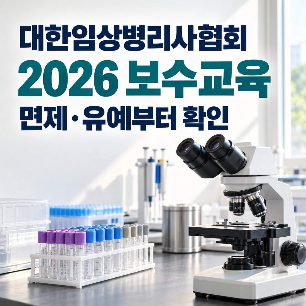 대한임상병리사협회 보수교육 썸네일